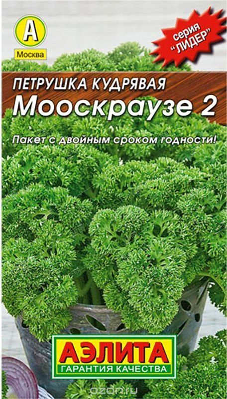 Петрушка мооскраузе описание сорта фото